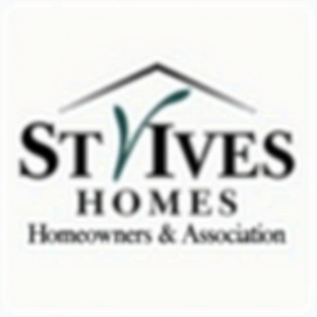 St Ives Homes - Village at St Ives Homeowners Association logo featuring community governance and property management